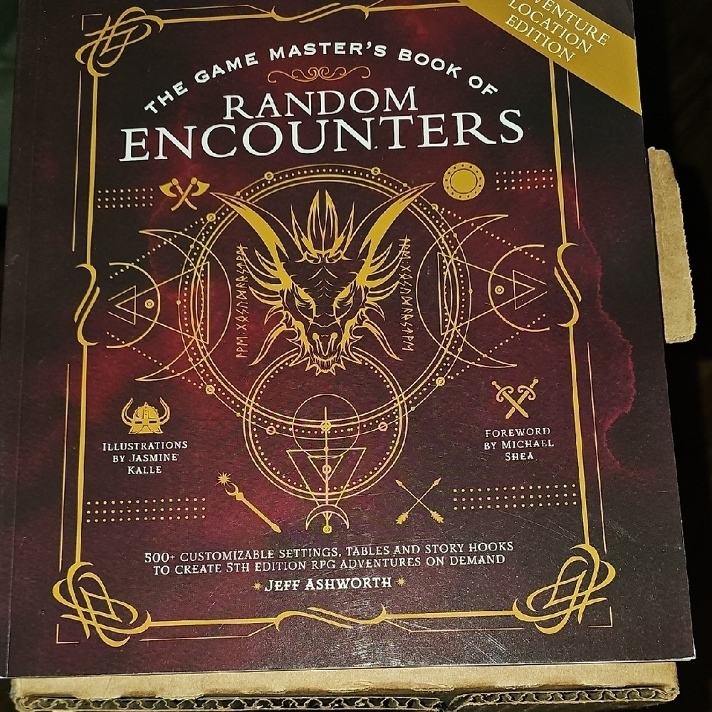 The Game Master's Book of Random Encounters - Book Only